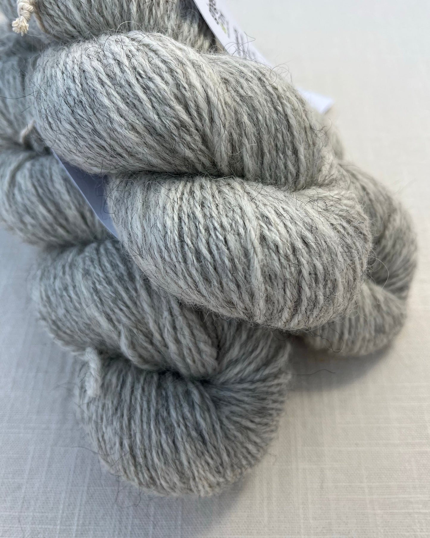 Gotland/BFL DK Natural Grey - Ginger Pink Yarns