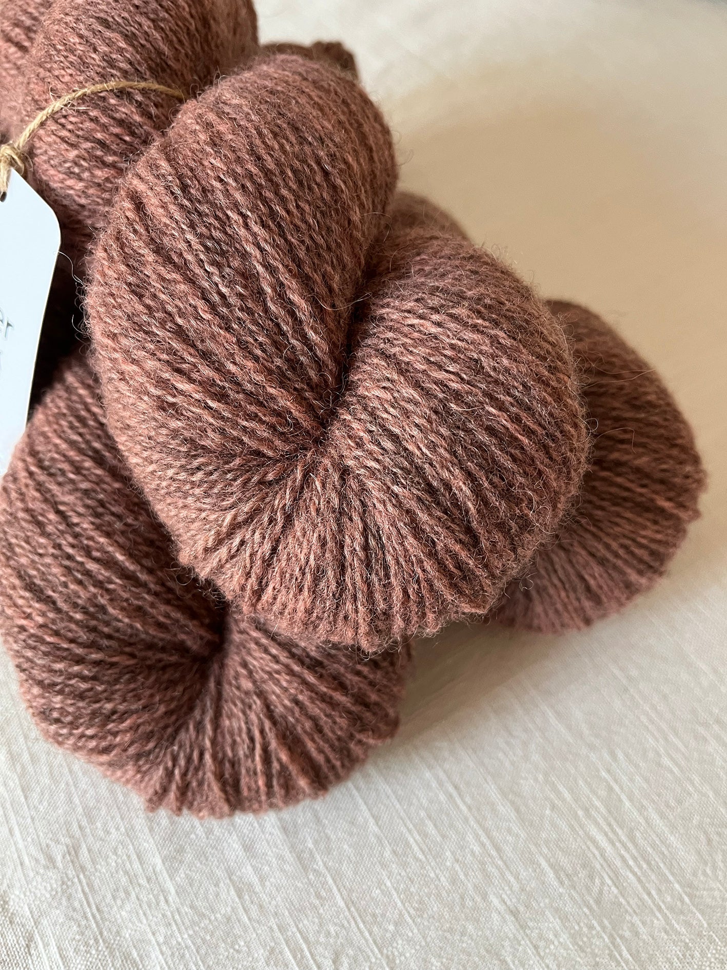 NEW 'Fritillary' BFL/Shetland 4ply - Ginger Pink Yarns