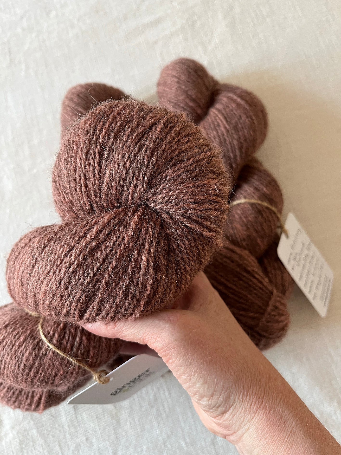 NEW 'Fritillary' BFL/Shetland 4ply - Ginger Pink Yarns