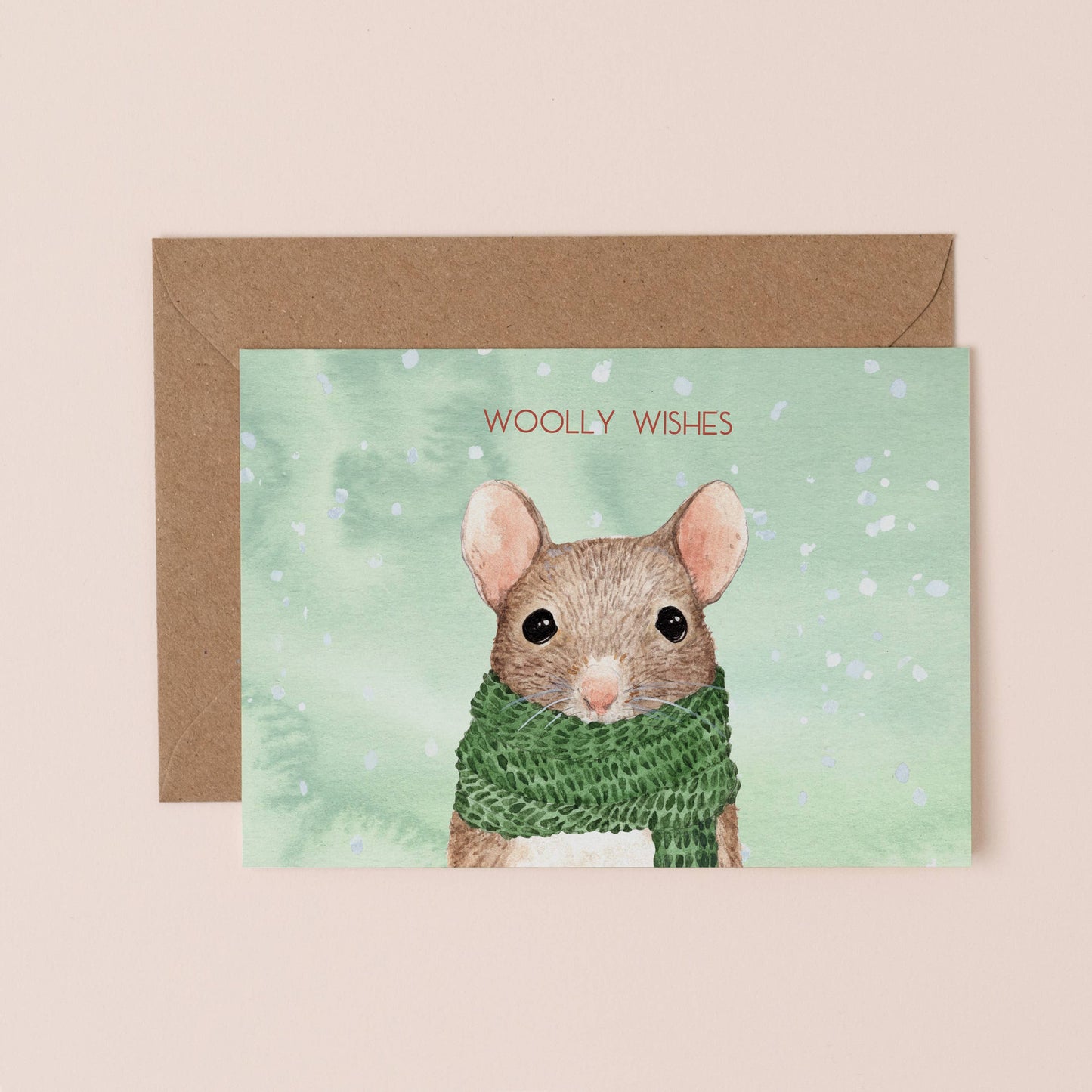 Woolly Wishes Christmas Card Mixed Packs: 4 Pack