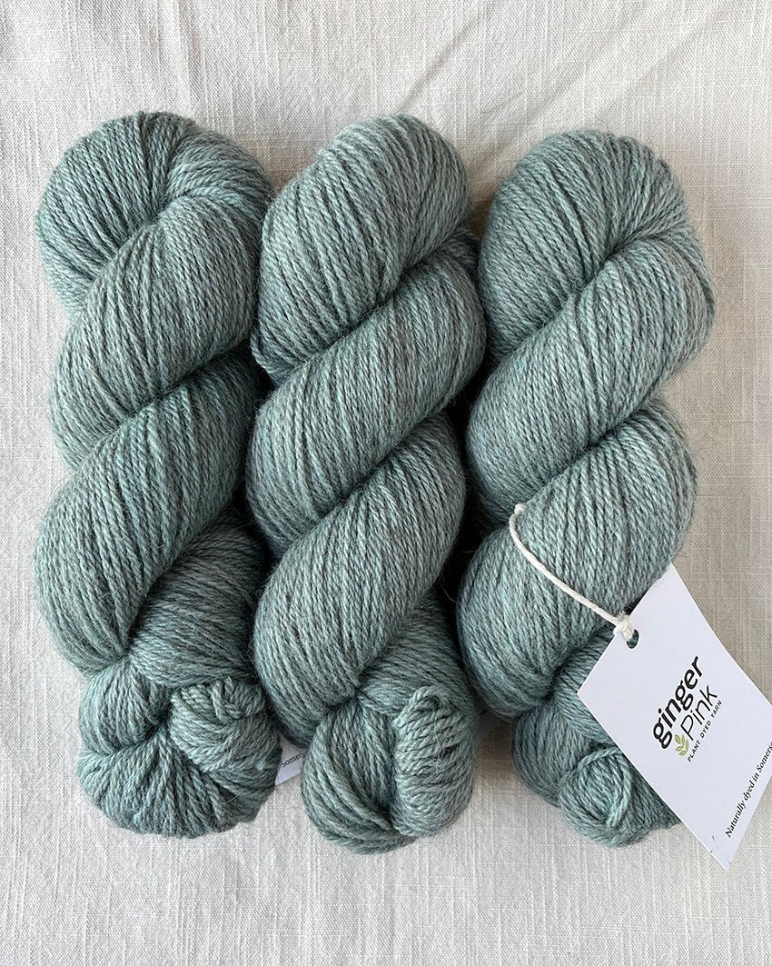 'Clear Sky' BFL/Shetland/Alpaca Blend DK - Ginger Pink Yarns