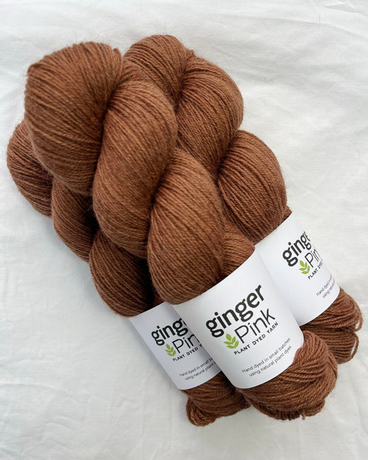 'Clove' Exmoor Sock 4ply - Ginger Pink Yarns