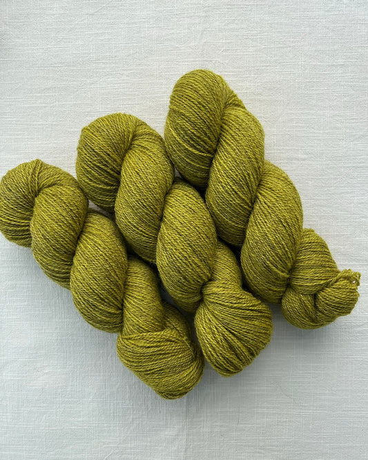 Masham/BFL 4ply Matcha - Ginger Pink Yarns