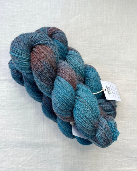 'Nebula' Exmoor Blueface/Zwartbles 4ply - Ginger Pink Yarns
