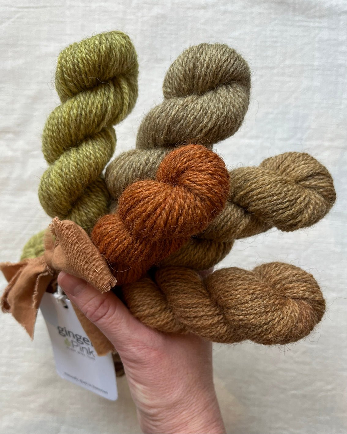 NEW Arbour Mini Skein Set 4ply - Ginger Pink Yarns