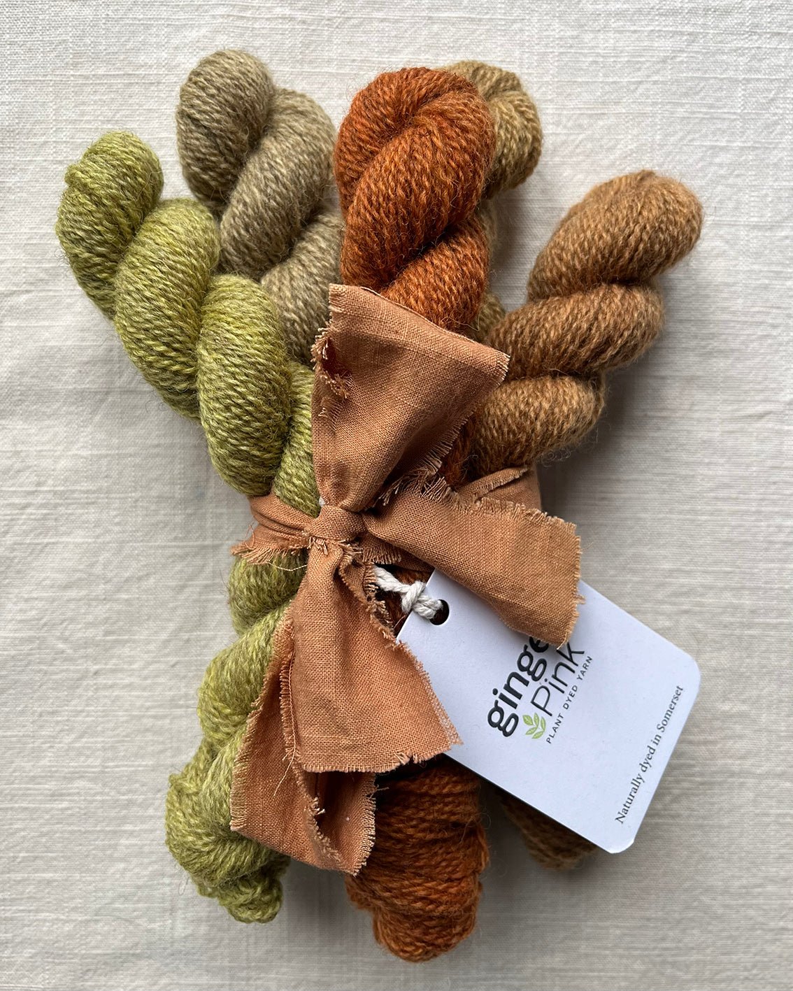 NEW Arbour Mini Skein Set 4ply - Ginger Pink Yarns