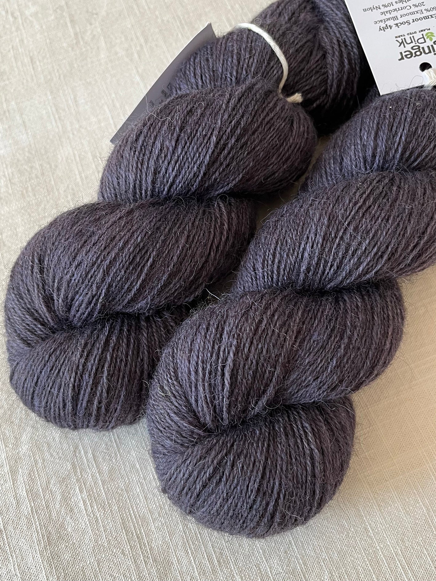NEW 'Damson' Exmoor Sock 4ply - Ginger Pink Yarns