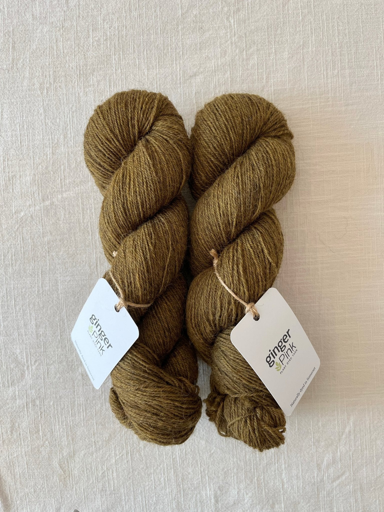 NEW 'Seaweed' Exmoor Sock 4ply - Ginger Pink Yarns