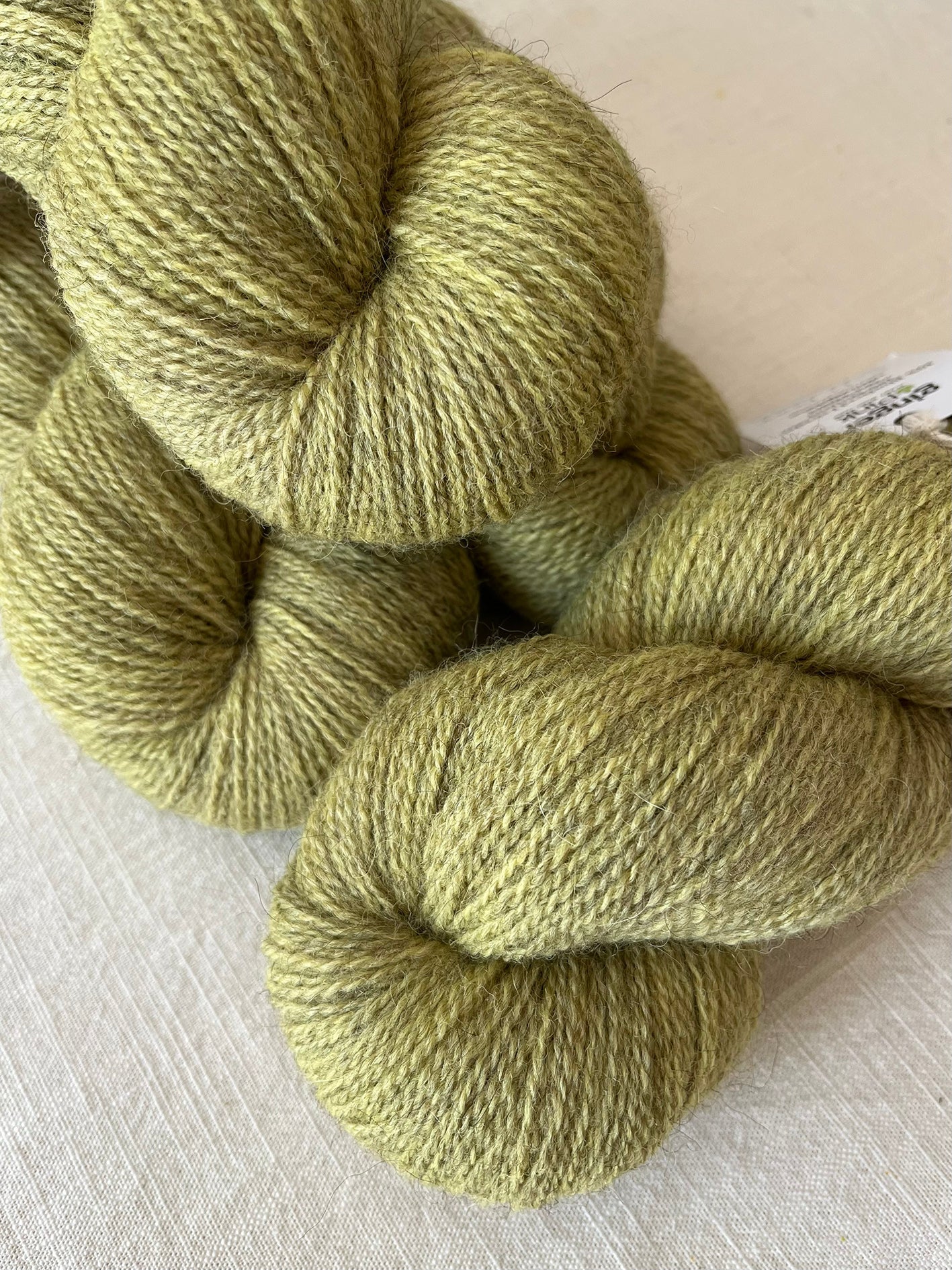 NEW 'Soft Pear' BFL/Shetland/Alpaca Blend 4ply - Ginger Pink Yarns