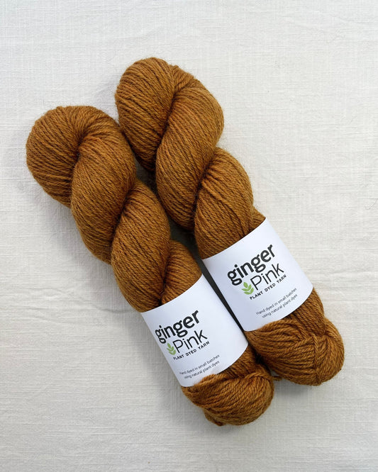 'Redhead' Gotland/BFL DK - Ginger Pink Yarns