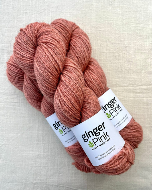 'Rose' Gotland/BFL DK - Ginger Pink Yarns