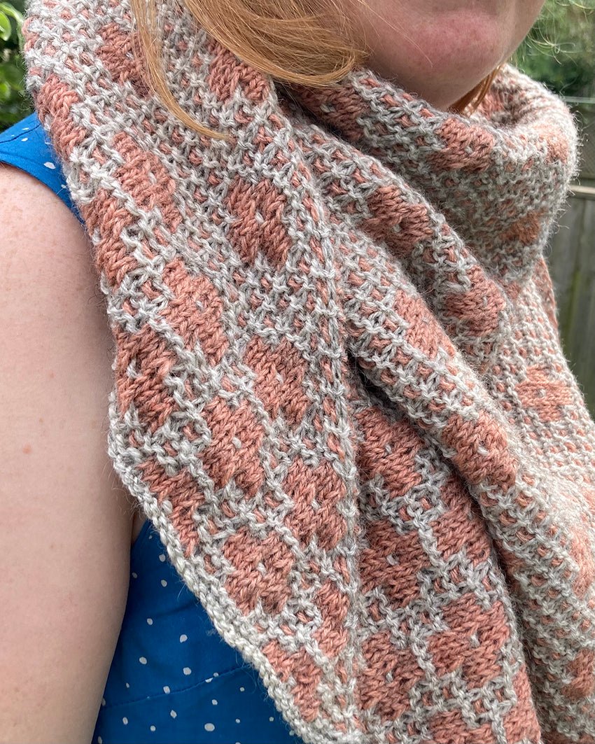 'Rose' Gotland/BFL DK - Ginger Pink Yarns