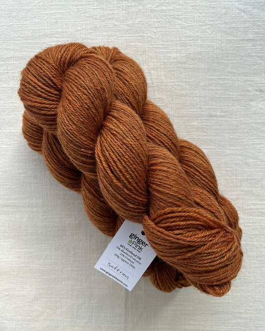 'Saffron' Gotland/BFL DK - Ginger Pink Yarns
