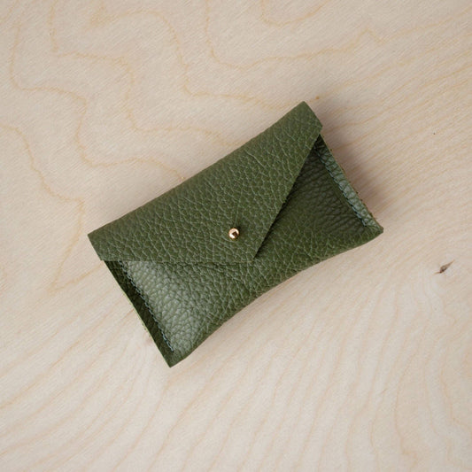 Small Notions Pouch: Olive - Ginger Pink Yarns