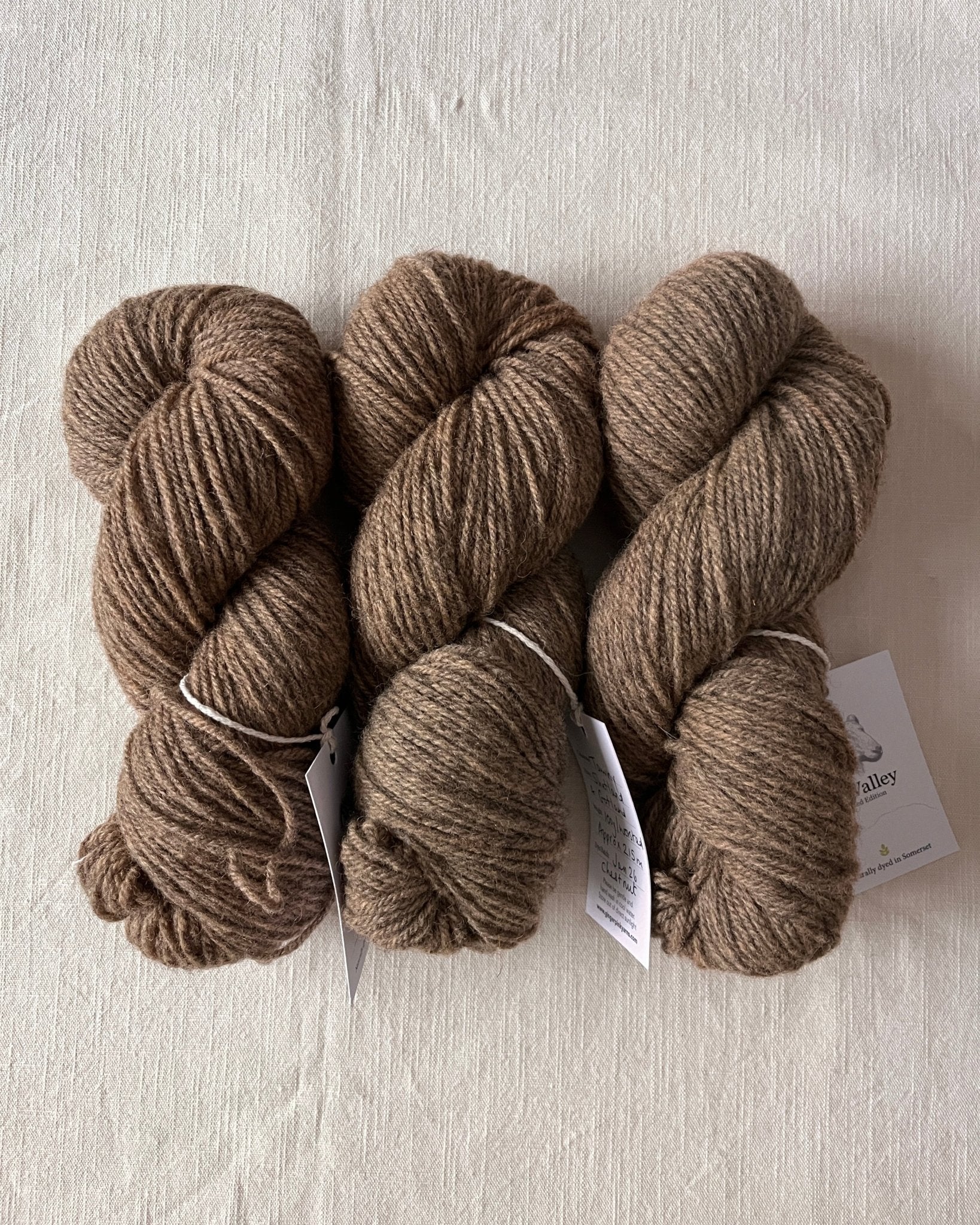 Taw Valley * LIMITED EDITION* Tawny - Ginger Pink Yarns