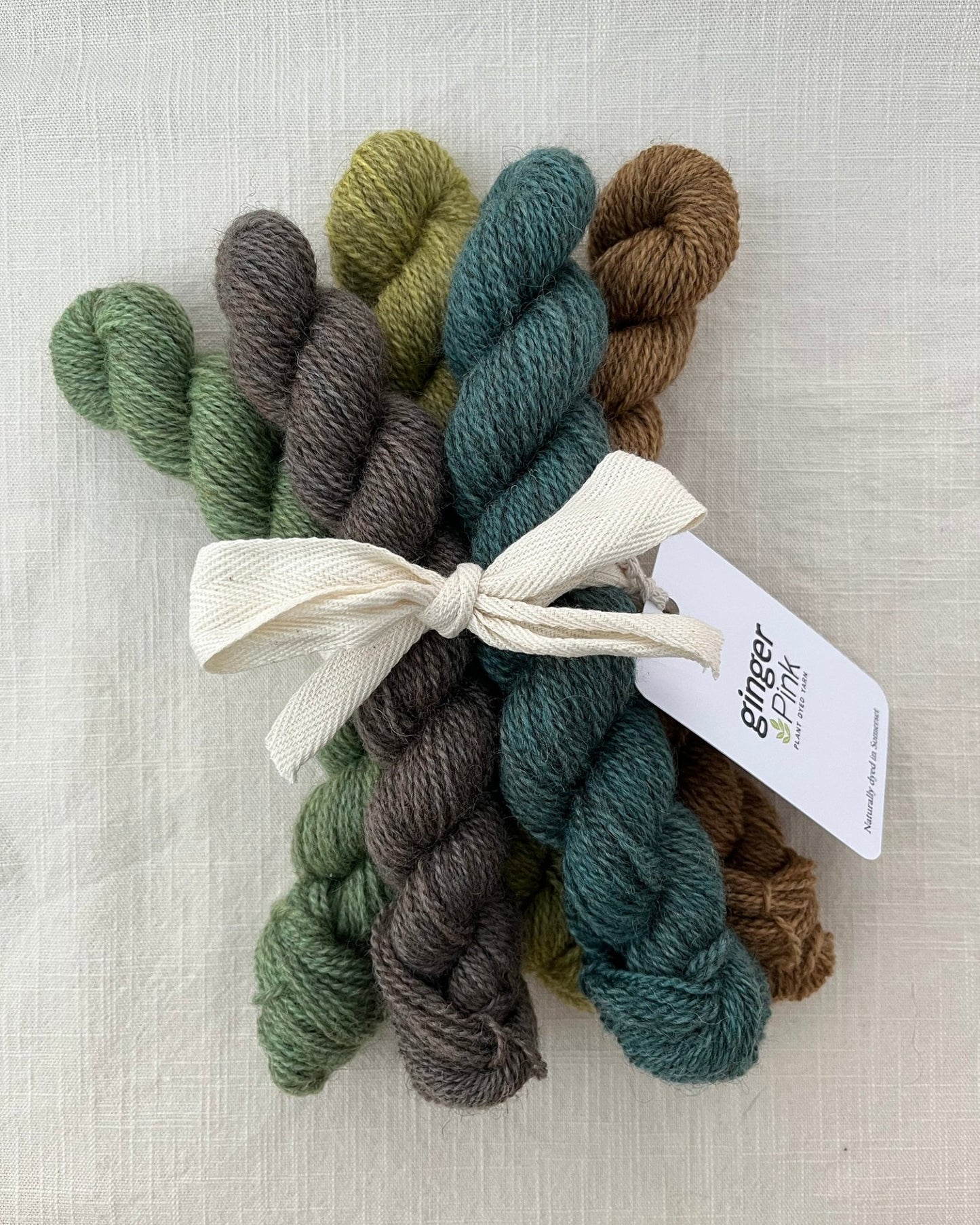 'Wintertide' Mini Skein Set 4ply - Ginger Pink Yarns