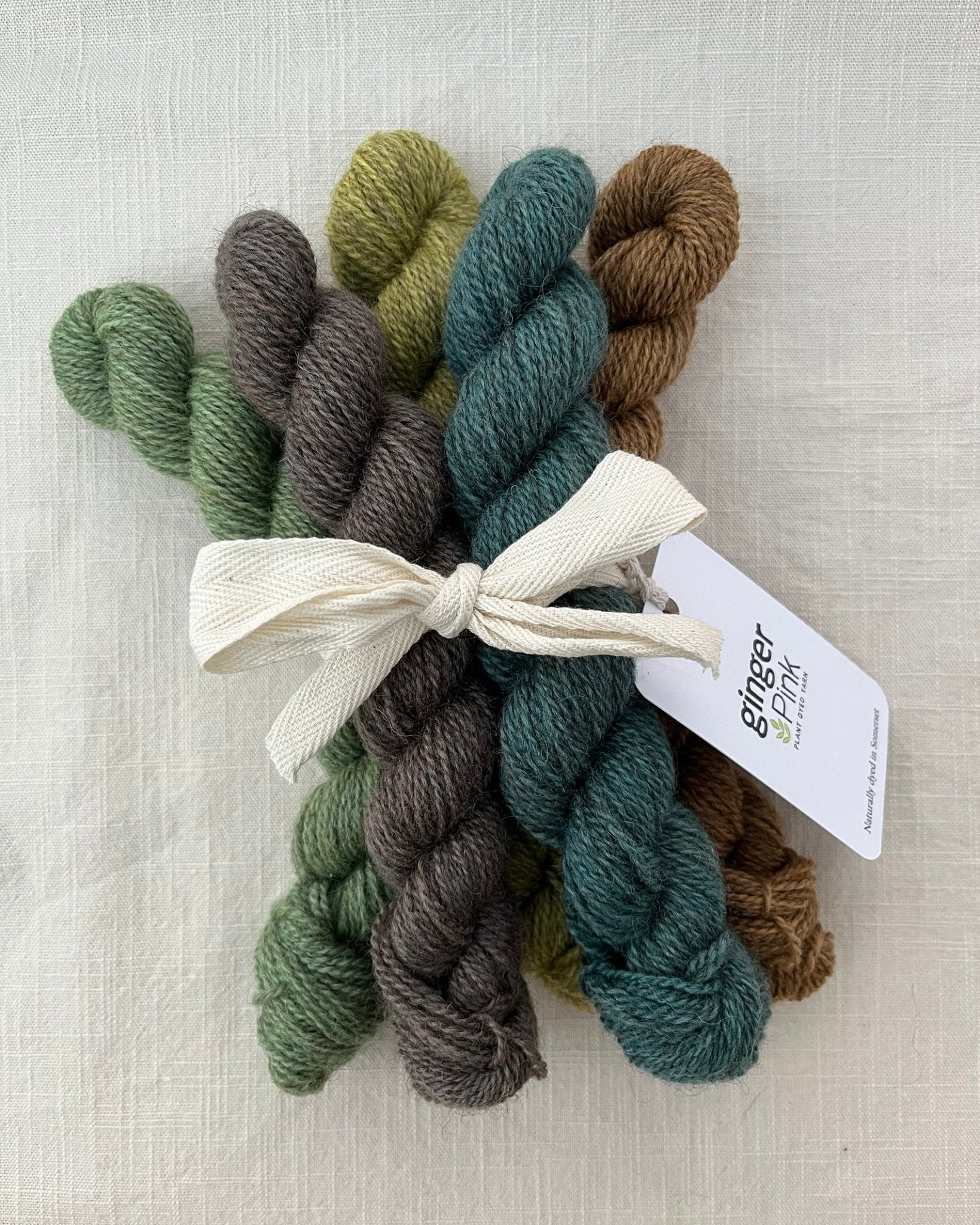 'Wintertide' Mini Skein Set 4ply - Ginger Pink Yarns