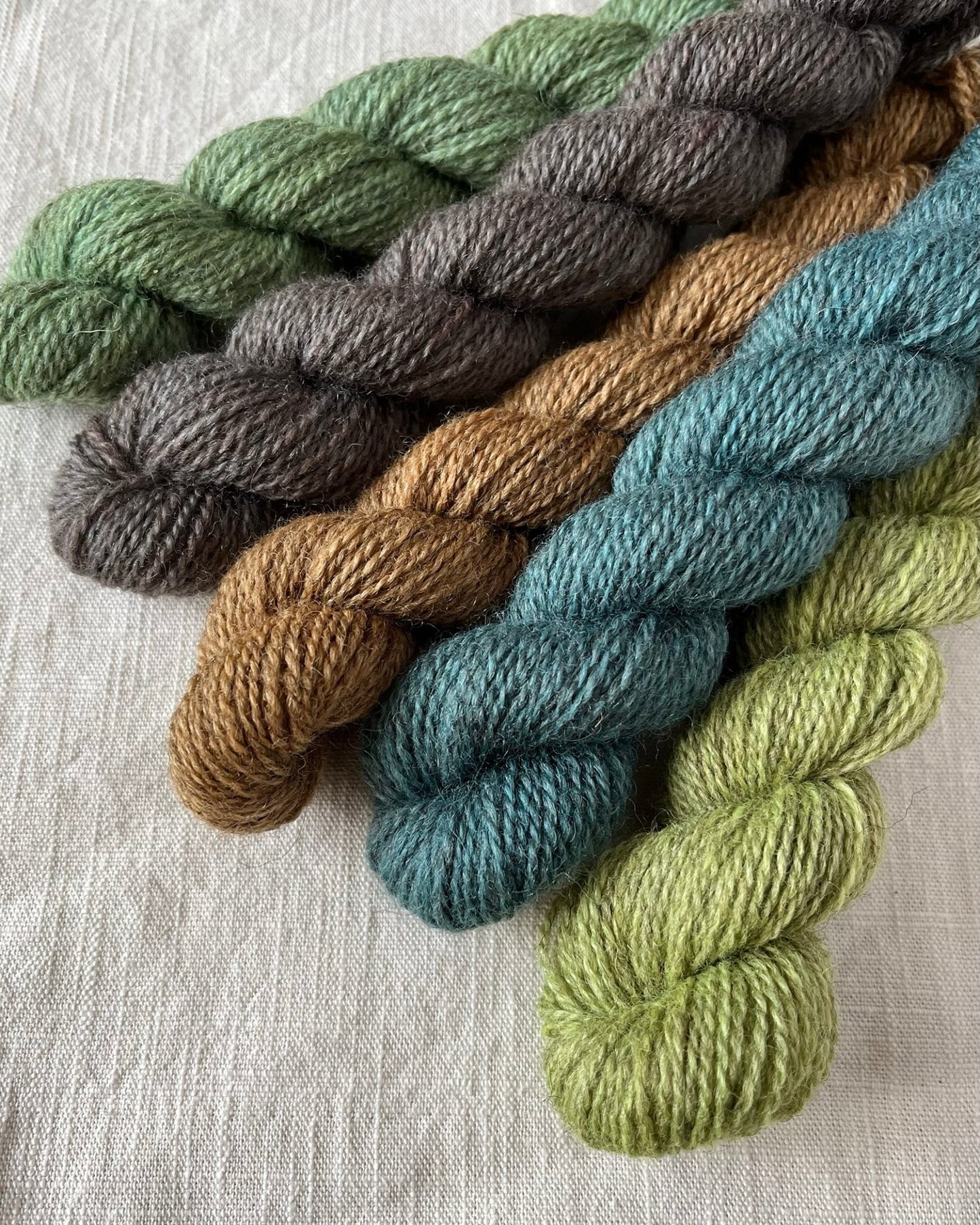 'Wintertide' Mini Skein Set 4ply - Ginger Pink Yarns